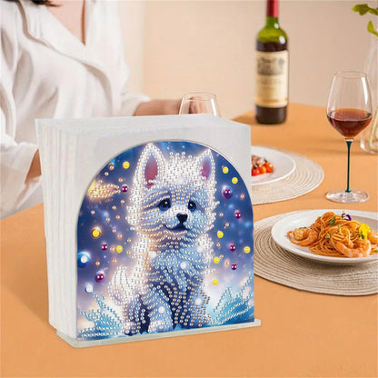 Acrylic Animals Diamond Art Storage Rack Diamond Painting Napkin Holder Ornament