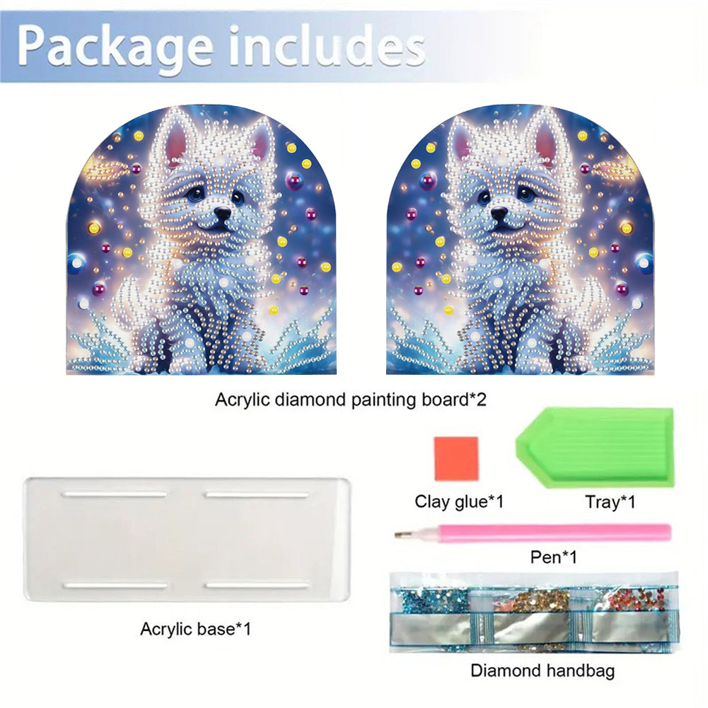 Acrylic Animals Diamond Art Storage Rack Diamond Painting Napkin Holder Ornament