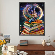 Load image into Gallery viewer, Diamond Painting - Full Round - Magic Book Dragon (40*50CM)
