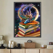 Load image into Gallery viewer, Diamond Painting - Full Round - Magic Book Dragon (40*50CM)
