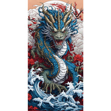 Load image into Gallery viewer, Diamond Painting - Full Round - Dragon (55*110CM)
