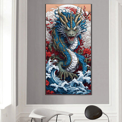 Diamond Painting - Full Round - Dragon (55*110CM)