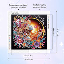 Load image into Gallery viewer, Diamond Painting - Partial Special Shaped - Beauty (30*30CM)
