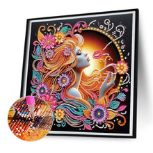 Load image into Gallery viewer, Diamond Painting - Partial Special Shaped - Beauty (30*30CM)
