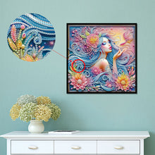 Load image into Gallery viewer, Diamond Painting - Partial Special Shaped - Beauty (30*30CM)
