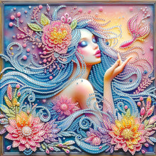 Load image into Gallery viewer, Diamond Painting - Partial Special Shaped - Beauty (30*30CM)
