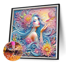 Load image into Gallery viewer, Diamond Painting - Partial Special Shaped - Beauty (30*30CM)
