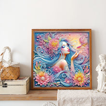 Load image into Gallery viewer, Diamond Painting - Partial Special Shaped - Beauty (30*30CM)

