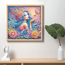 Load image into Gallery viewer, Diamond Painting - Partial Special Shaped - Beauty (30*30CM)
