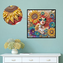 Load image into Gallery viewer, Diamond Painting - Partial Special Shaped - Beauty (30*30CM)
