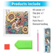 Load image into Gallery viewer, Diamond Painting - Partial Special Shaped - Beauty (30*30CM)
