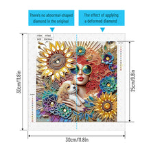 Load image into Gallery viewer, Diamond Painting - Partial Special Shaped - Beauty (30*30CM)

