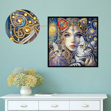 Load image into Gallery viewer, Diamond Painting - Partial Special Shaped - Beauty (30*30CM)
