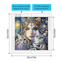 Load image into Gallery viewer, Diamond Painting - Partial Special Shaped - Beauty (30*30CM)
