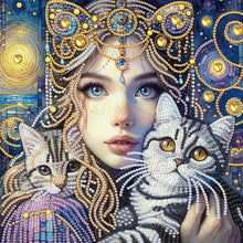 Load image into Gallery viewer, Diamond Painting - Partial Special Shaped - Beauty (30*30CM)
