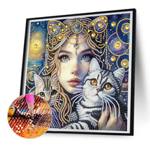 Load image into Gallery viewer, Diamond Painting - Partial Special Shaped - Beauty (30*30CM)
