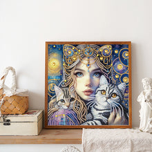 Load image into Gallery viewer, Diamond Painting - Partial Special Shaped - Beauty (30*30CM)

