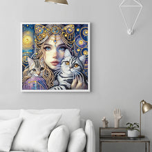 Load image into Gallery viewer, Diamond Painting - Partial Special Shaped - Beauty (30*30CM)
