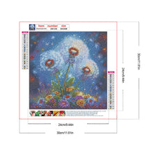 Load image into Gallery viewer, Diamond Painting - Full Round - Dandelions (30*30CM)
