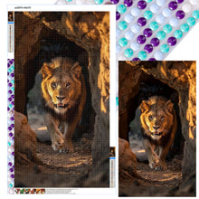 Load image into Gallery viewer, Diamond Painting - Full Round - Lion (40*70CM)
