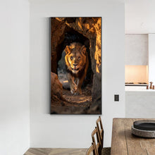 Load image into Gallery viewer, Diamond Painting - Full Round - Lion (40*70CM)
