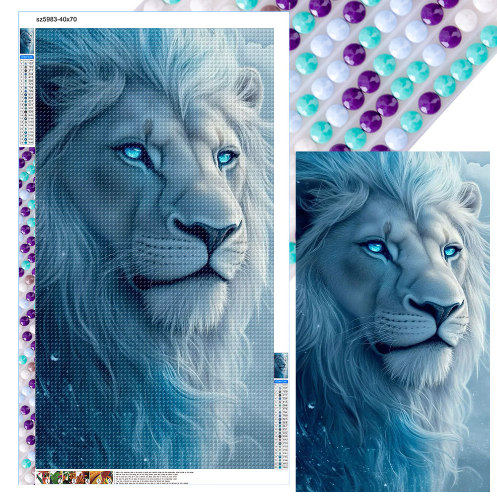 Diamond Painting - Full Round - Lion (40*70CM)