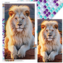 Load image into Gallery viewer, Diamond Painting - Full Round - Lion (40*70CM)
