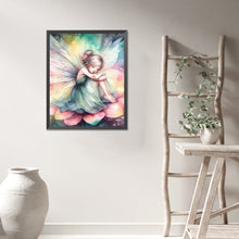 Load image into Gallery viewer, AB Diamond Painting - Full Round - Fairies in the flowers (40*50CM)
