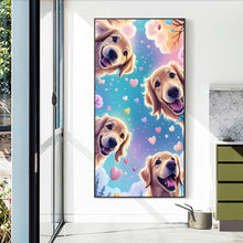 Load image into Gallery viewer, Diamond Painting - Full Round - Love puppy (40*70CM)
