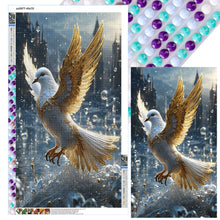 Load image into Gallery viewer, Diamond Painting - Full Round - Metal bird on the water (40*70CM)
