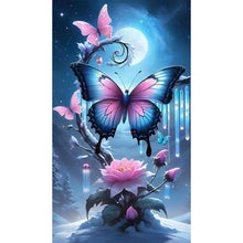 Load image into Gallery viewer, Diamond Painting - Full Round - Dream butterfly (40*70CM)
