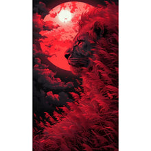 Load image into Gallery viewer, Diamond Painting - Full Round - Red lion (40*70CM)
