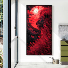 Load image into Gallery viewer, Diamond Painting - Full Round - Red lion (40*70CM)
