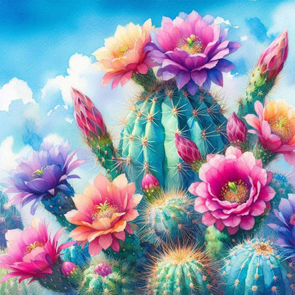 AB Diamond Painting - Full Square - Cactus (30*30CM)
