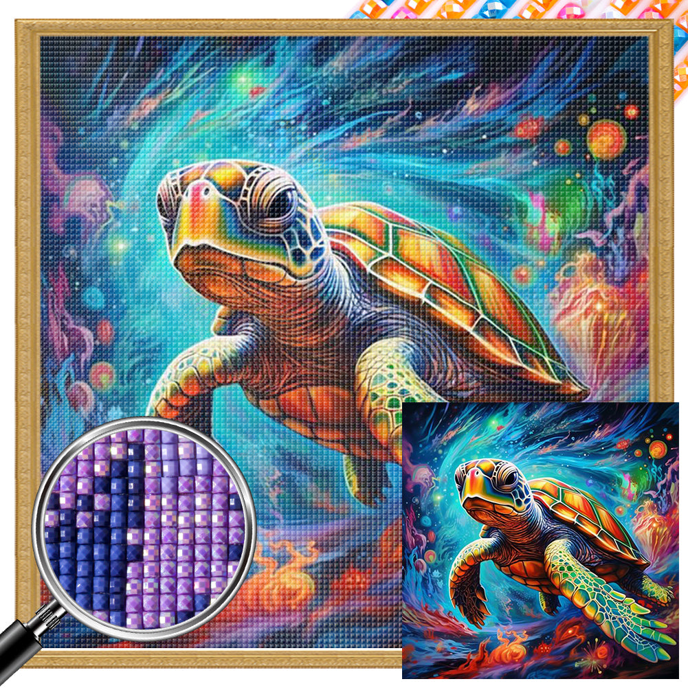 AB Diamond Painting - Full Square - Turtle (30*30CM)