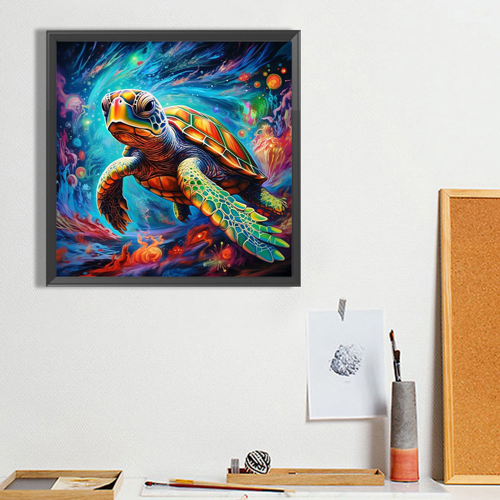 AB Diamond Painting - Full Square - Turtle (30*30CM)