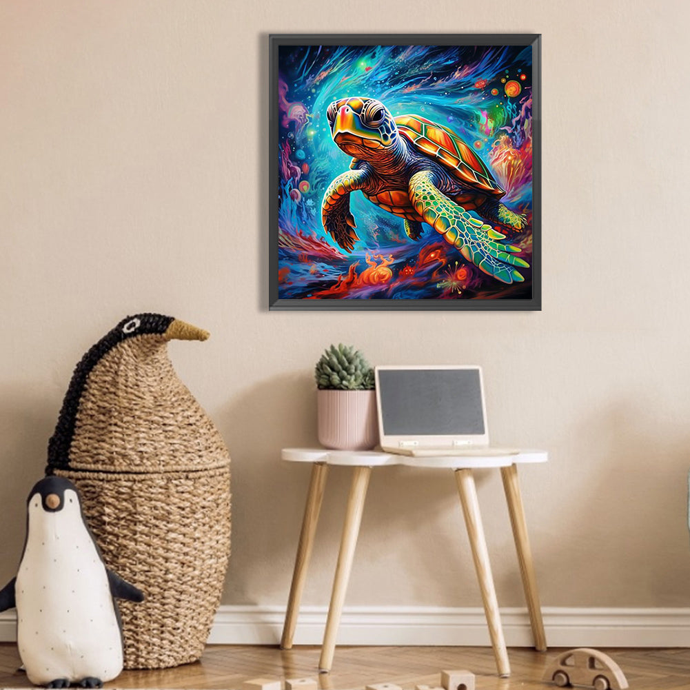 AB Diamond Painting - Full Square - Turtle (30*30CM)