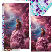 Load image into Gallery viewer, Diamond Painting - Full Round - Flower woman (40*70CM)
