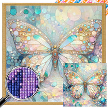 Load image into Gallery viewer, AB Diamond Painting - Full Square - Butterfly (30*30CM)
