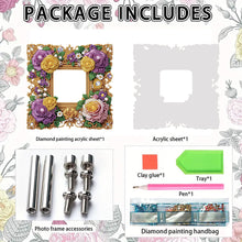 Load image into Gallery viewer, Acrylic Special Shape Moon 5D DIY Diamond Art Tabletop Decor Bedroom Table Decor
