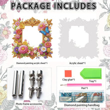 Load image into Gallery viewer, Acrylic Special Shape Moon 5D DIY Diamond Art Tabletop Decor Bedroom Table Decor
