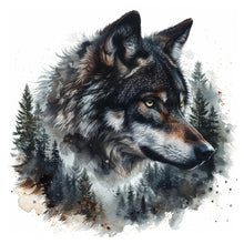 Load image into Gallery viewer, AB Diamond Painting - Full Round - Coyote (40*40CM)
