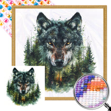 Load image into Gallery viewer, AB Diamond Painting - Full Round - Coyote (40*40CM)
