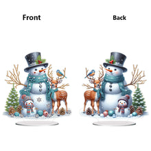 Load image into Gallery viewer, Acrylic Special Shape Christmas Elk Desktop Diamond Art Kits Bedroom Table Decor
