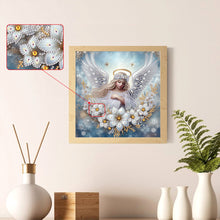 Load image into Gallery viewer, Diamond Painting - Partial Special Shaped - Angel (30*30CM)
