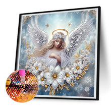 Load image into Gallery viewer, Diamond Painting - Partial Special Shaped - Angel (30*30CM)
