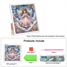 Load image into Gallery viewer, Diamond Painting - Partial Special Shaped - Angel (30*30CM)

