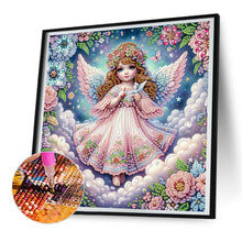 Load image into Gallery viewer, Diamond Painting - Partial Special Shaped - Angel (30*30CM)
