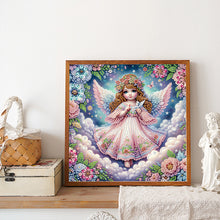 Load image into Gallery viewer, Diamond Painting - Partial Special Shaped - Angel (30*30CM)
