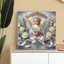 Load image into Gallery viewer, Diamond Painting - Partial Special Shaped - Angel (30*30CM)
